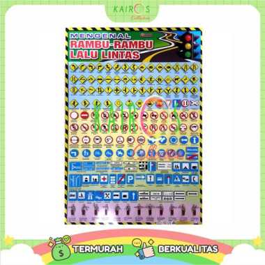 poster rambu rambu lalu lintas