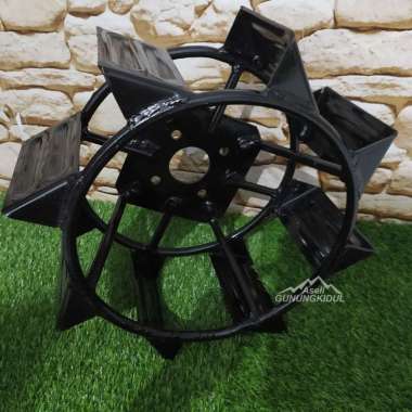 Roda Besi Traktor Quick Cakar Baja - Iron Wheel Sub Assy CW OD 370 Kiri