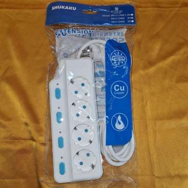 Stop Kontak Berkualitas Shukaku Extesion Socket sku8133ksu 3m + USB 1134KS 3M