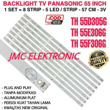 Backlight Tv Panasonic Th55f305g Th55e306g Th55d305g Th 55f305g 55e306