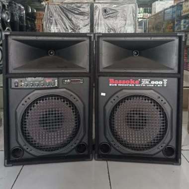 speaker bassoke 12 inc subwoofer USB bluetooth FM