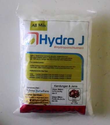 Nutrisi Hidroponik Bunga (AB Mix Hidro J)