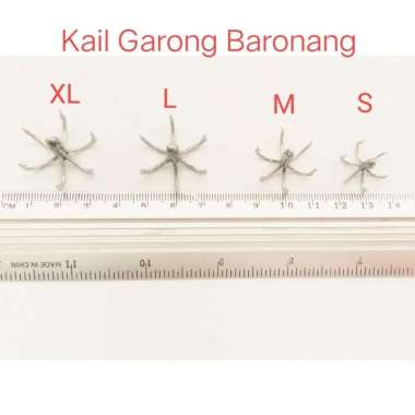 Hook Kail garong baronang cakar pancing kembang S