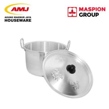 PANCI MASAK ALUMUNIUM / STOCK POT / PANCI TINGGI 28 CM JAWA MASPION