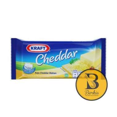 Kraft Keju Cheddar Midi 70 Gr; Keju Cheddar Ukuran Sedang