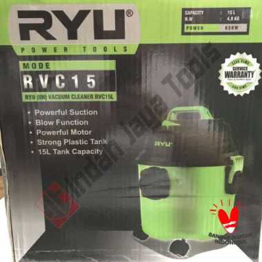 RYU RVC15 Mesin Vacuum Cleaner Sedot Basah Kering Vacum Blower Wet Dry Penyedot Debu