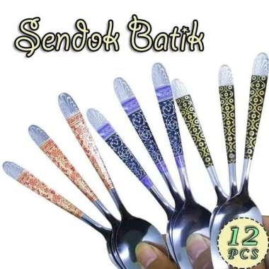 (TERMURAH) Sendok batik / sendok makan batik / sendok batik murah