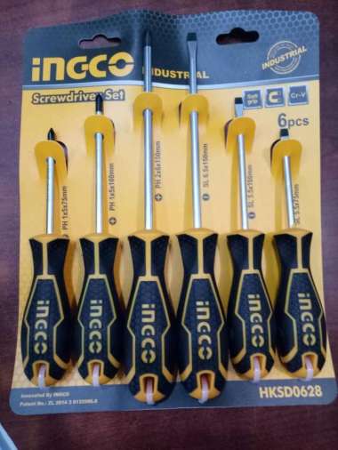 obeng set ingco 6 pcs