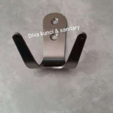 Doubel hook stainles / Gantungan baju / kapstok