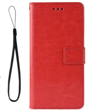 Leather Case xiaomi mi cc 9 Xiaomi mi cc9 Flip Cover - - RED