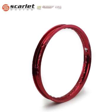 Scarlet Racing - Velg Pelek Rim Aloy Ring 17 215 WM WR Shape WR silver