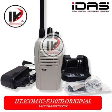 HT ICOM IC-F3107D VHF DIGITAL ANALOG TRANSCEIVER