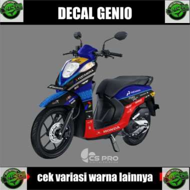 DECAL FULL BODY HONDA GENIO/STICKER DECAL HONDA GENIO All size 1