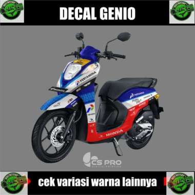 DECAL FULL BODY HONDA GENIO/STICKER DECAL HONDA GENIO All size 2