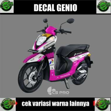 DECAL FULL BODY HONDA GENIO/STICKER DECAL HONDA GENIO All size 3
