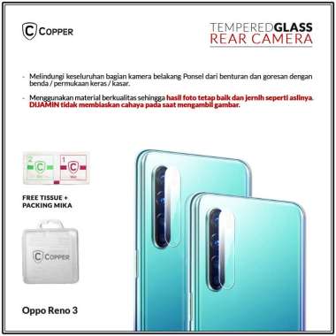 Oppo Reno 3 - Copper Tempered Glass Kamera