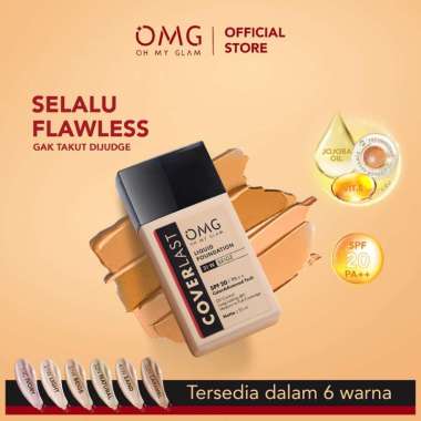 OMG Oh My Glam Cover last Liquid Foundation 41 W