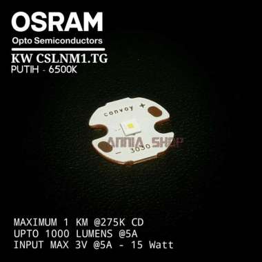 OSRAM LED EMITTER KW CSLNM1.TG TEMBAGA COPPER 16MM WHITE PUTIH