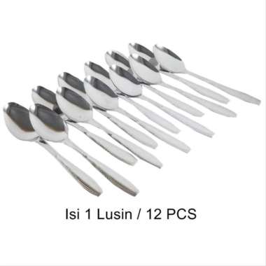 Sendok Makan stainless Tebal isi 1 lusin (12 pcs) 1 LUSIN