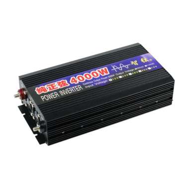 Pure Sine Wave Power Inverter DC 12V to AC 220V 4000W - SY4000 Hitam