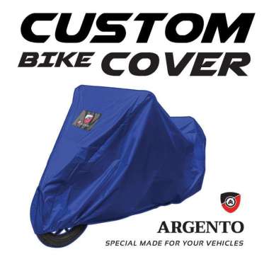Suzuki Hayate Cover Sarung Tutup Motor Argento Biru