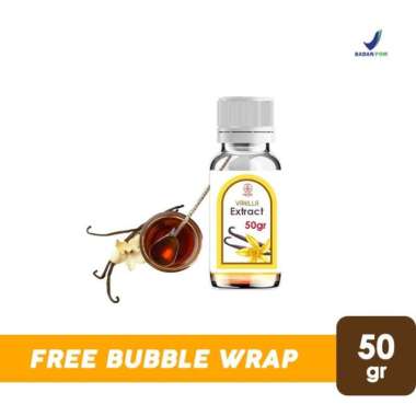 Vanilla Extract / Essence / Perisa Vanilla Super [Botol 50gr]