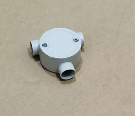 T Dus ERKE 16mm Cabang 3 T Does Pipa Pipa Listrik 5/8 Inch Putih