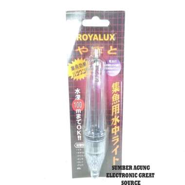 Royalux Lampu Tanda Kelip Anti Air Nelayan Jaring Laut Hingga 100M Batre 2xA2