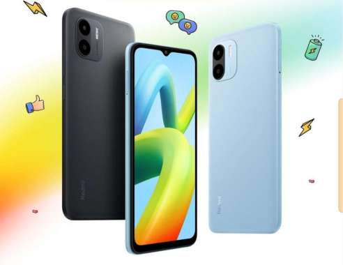 XIAOMI REDMI A1 2/32 GARANSI RESMI 1 TAHUN XIAOMI BLACK