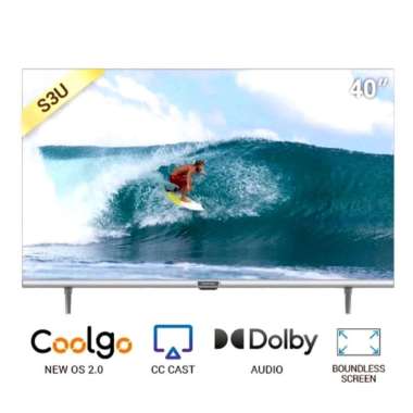 COOCAA 40S3U Led Tv 40 inch Smart Digital Full Hd Tv