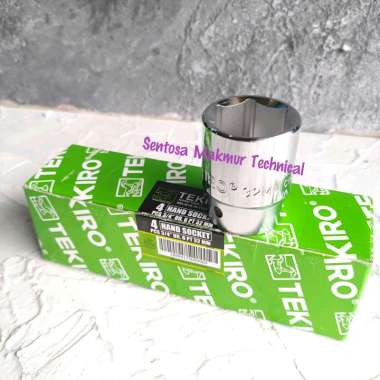 TEKIRO 3/4" 32 MM Mata Kunci Sock Sok Soket Shock 32mm 6PT 12PT 6PT