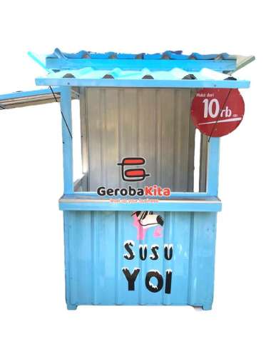 Booth Container minimalis murah