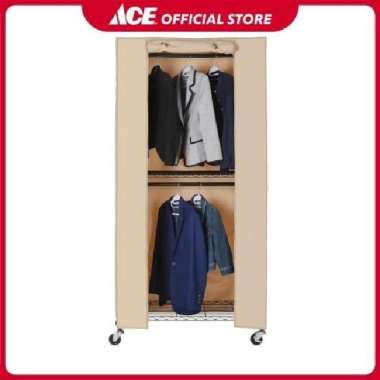 Ace - Krisbow Lemari Pakaian Lipat Dengan Cover