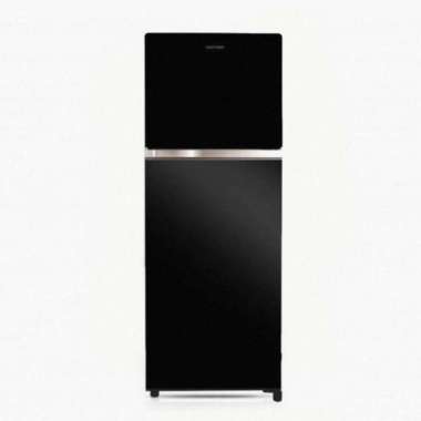 POLYTRON Kulkas 2 Pintu 220L - PRW 23MNX Hitam PRW 23 MN