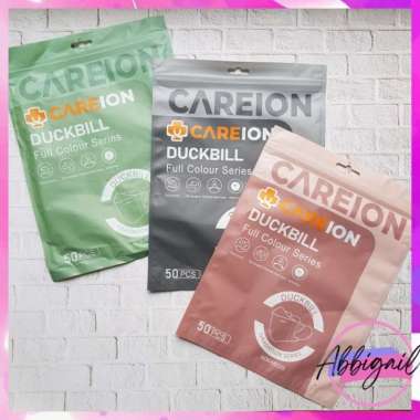 Masker Duckbill Careion isi 50 pcs Mix Warna DUCKBILL EMBOS FULL COLOUR SERIES ISI 50PC MASKER DUCKB