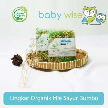 Lingkar Organik Mie Sayur Bumbu Bayam