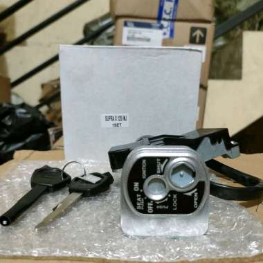 kunci kontak assy set plus kunci jok supra x 125 inj (kualitas ori super)