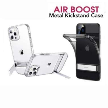 Case iPhone 13 Pro Max 13 Pro Mini ESR AIR SHIELD Kickstand Casing iPhone 13 Clear