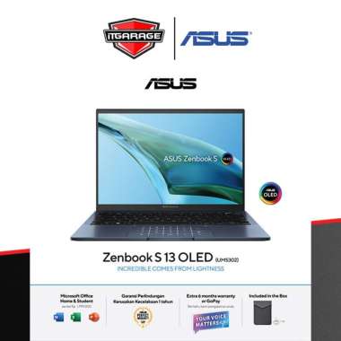 Asus Zenbook S UM5302TA | R7-6800U/16G/1TB Ponder Blue