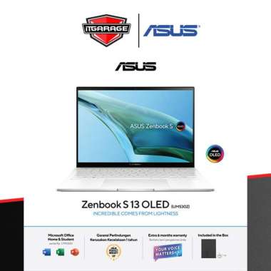 Asus Zenbook S UM5302TA | R7-6800U/16G/1TB Refine White