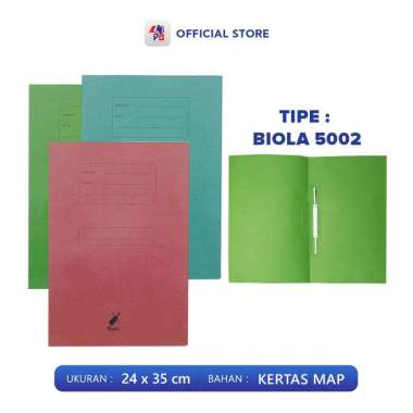Stopmap Kertas / Map File / Map Kertas /Map Ijazah F4 Warna Motif Batik Seri No 5001 5002 Kabita Bio