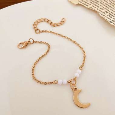 gelang bulan simple retro moon bracelet jge120