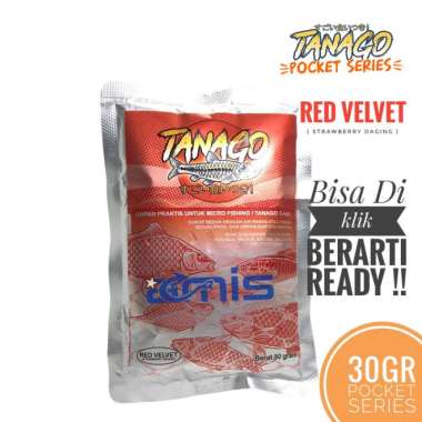 Umpan Praktis Tanago Micro Fishing Tegek Mujair Nilem Benteur Paray warna Wangi Pocket