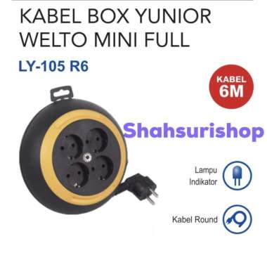 KABEL ROLL MINI LOYAL YUNIOR 6 M METER 6M LY 105 R6 ARDE SNI
