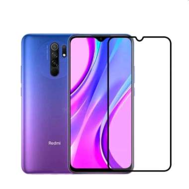 Promo Tempered Glass Layar Redmi 9 / Redmi 9T / Redmi 9A Full Cover Anti Gores Kaca Redmi 9