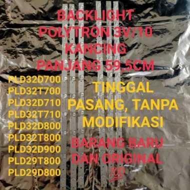 LAMPU LED BACKLIGHT TV POLYTRON 3V/10K 32T700 32D700 - 32T710- 32D710