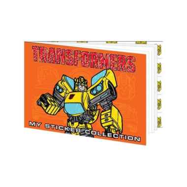 SOMETHING SWEET - BUKU STICKER - STICKER BOOK - TRANSFORMERS - BUMBLEBEE DOODLE - TF016 colorful