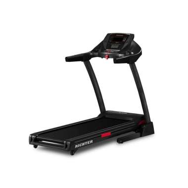 Richter Treadmill Euphoria S 2,5 HP Peralatan Fitness - BLACK