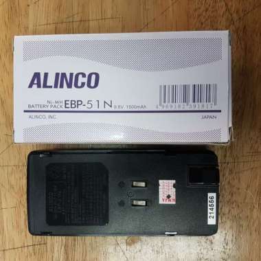 Baterai Alinco EBP-51N DJ195 DJ196 Ori Baru EBP-51 EBP51 EBP-51 DJ-196