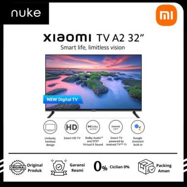 Xiaomi TV A2 32" Smart HD Dolby Audio™ Android TV™